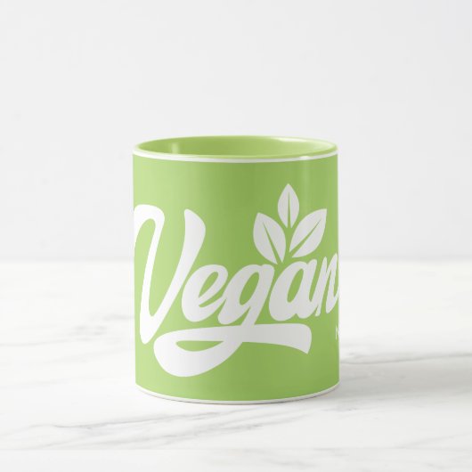 Aangepaste naam & kleur Vegan Mok (Midden)
