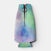 Aangepaste naam Kleurexplosie fleskoeler Flesjeskoeler (Achterkant)