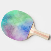 Aangepaste naam Kleurexplosie Tafeltennisbatje (Zijkant)