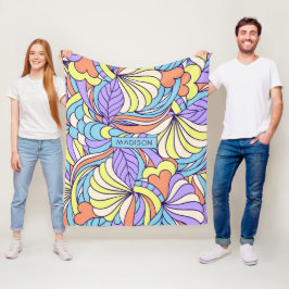 Aangepaste naam Kleurrijke dekens voor vloeren