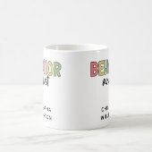 Aangepaste naam Kleurrijke Gedragsanalist Koffiemok (Center)