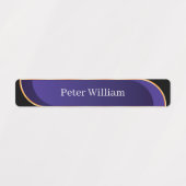 Aangepaste naam Kleurrijke legant High School Labels (Design 1)