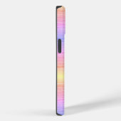 Aangepaste naam kleurrijke strepen Case-Mate iPhone case (Achterkant / Rechts)