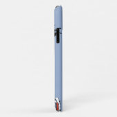 Aangepaste naam koeienblauw Case-Mate iPhone case (Achterkant/rechts)