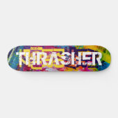 Aangepaste naam Koel kleurrijk skateboard deck (Horizontaal)