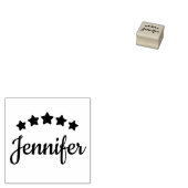 Aangepaste naam Koningin Rubberstempel (Gestempeld)