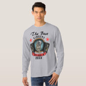Aangepaste naam Koor Zanger Verjaardag T-shirt (Voorkant volledig)
