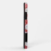 Aangepaste naam koraalroze glitter volleyballen Case-Mate iPhone case (Achterkant/rechts)