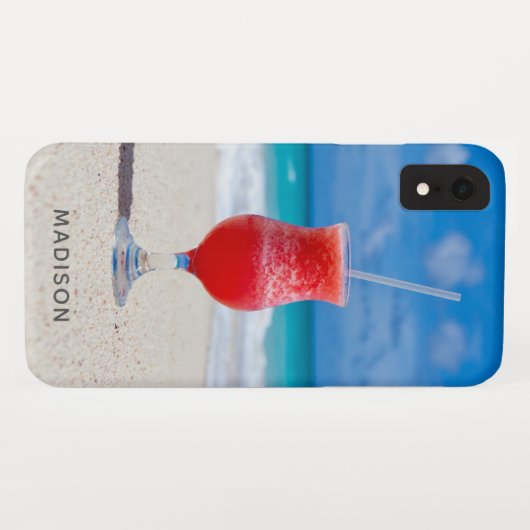 Aangepaste naam Kotellen cocktail telefoongevallen Case-Mate iPhone Case (Achterkant (horizontaal))