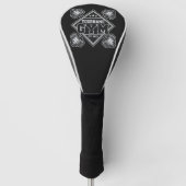 Aangepaste NAAM Krachttraining Thuis Crossfit Gym Golfheadcover (Voorkant)