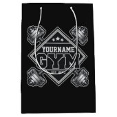 Aangepaste NAAM Krachttraining Thuis Crossfit Gym Medium Cadeauzakje (Voorkant)