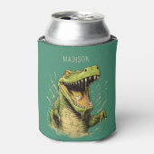 Aangepaste naam Krokodil Blikjeskoeler (Blikje Voorkant)