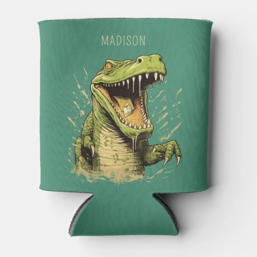 Aangepaste naam Krokodil Blikjeskoeler (Voorkant)
