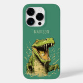 Aangepaste naam Krokodil Case-Mate iPhone Case (Achterkant)