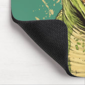 Aangepaste naam Krokodil Muismat (Hoek)