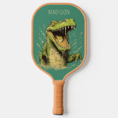 Aangepaste naam Krokodil Pickleball Paddle (Achterkant)