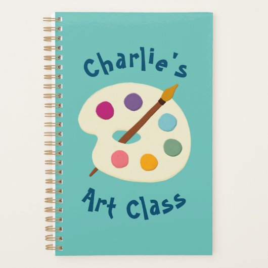 aangepaste naam kunstacademie artistieke creativit planner (Voorkant)