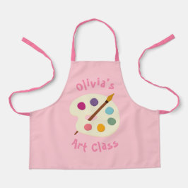 aangepaste NAAM Kunstschool Artiest Apron Schort