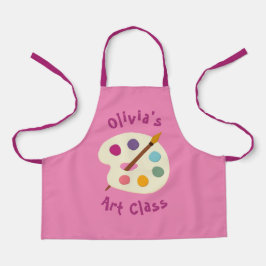 aangepaste NAAM Kunstschool Artiest Apron Schort