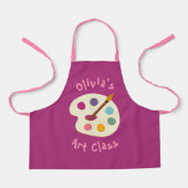 aangepaste NAAM Kunstschool Artiest Apron Schort (Voorkant)