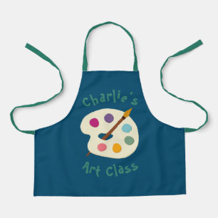 aangepaste NAAM Kunstschool Artiest Apron Schort