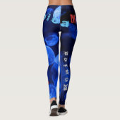 Aangepaste Naam kwal Leggings (Achterkant)