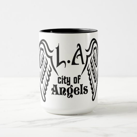 Aangepaste naam L.A. Los Angeles mokken (Midden)