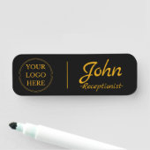 Aangepaste naam Label - Gepersonaliseerde ID-badge Naamplaatje (In situ)