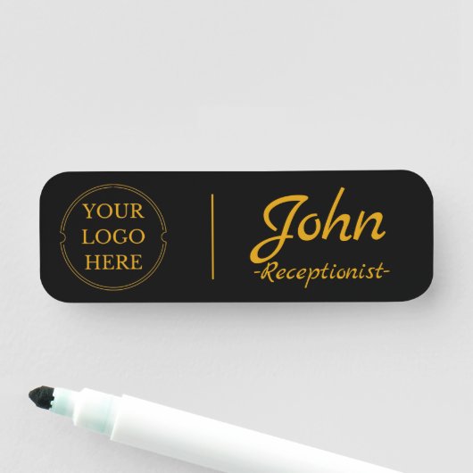 Aangepaste naam Label - Gepersonaliseerde ID-badge Naamplaatje (In situ)