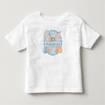 Aangepaste naam Label Paasjongen Bunny
