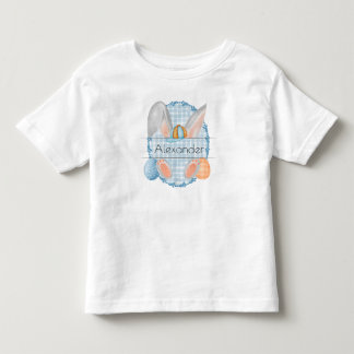 Aangepaste naam Label Paasjongen Bunny Kinder Shirts
