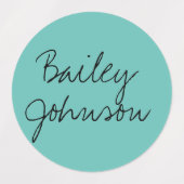 Aangepaste naam labels (Design 1)