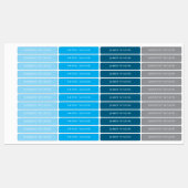 Aangepaste Naam Labels Kinderen Boys Stickers (Vel)