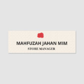 Aangepaste naam Labels & labels | NFC-Kaarten Naamplaatje (Voorkant)
