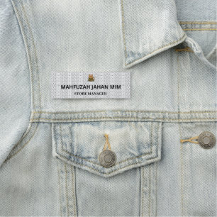 Aangepaste naam Labels · Magnetische badges · Labe