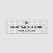 Aangepaste naam Labels · Magnetische badges · Labe (Voorkant)