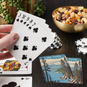 Aangepaste naam Lake Tahoe Pokerkaarten (Insitu)