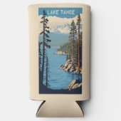 Aangepaste naam Lake Tahoe Seltzer Blikjeskoeler (Voorkant)