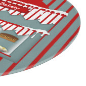 Aangepaste naam Land Bakery Circle Cutting Board Snijplank (Hoek)