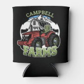 Aangepaste NAAM Land Boerderijen Schuur Tractor Bo Blikjeskoeler (Voorkant)