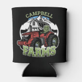 Aangepaste NAAM Land Boerderijen Schuur Tractor Bo Blikjeskoeler (Achterkant)