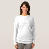 Aangepaste Naam Lang T-shirt (Voorkant volledig)