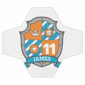 Aangepaste naam leeftijd 11 jaar voetbalschild foo voetbal (Enkel)