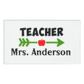 Aangepaste naam leraar naambadge (Voorkant)