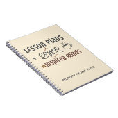 Aangepaste naam leraar notitieboek - Lesplannen ko (Rechterzijde)