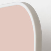 Aangepaste naam letter E goud folie roze rozen Pickleball Paddle (Links Detail)