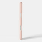 Aangepaste naam letter I goud folie blos roze roze Case-Mate iPhone Case (Achterkant / Rechts)