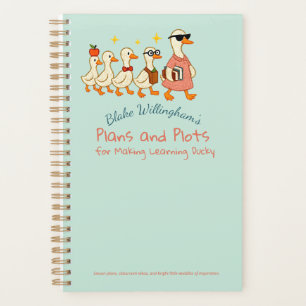 Aangepaste naam Leuk Coole Leraar Gans Planner
