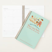 Aangepaste naam Leuk Coole Leraar Gans Planner (Display)