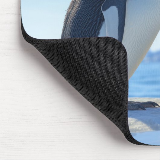 Aangepaste naam Leuke Pinguïns Muismat (Hoek)